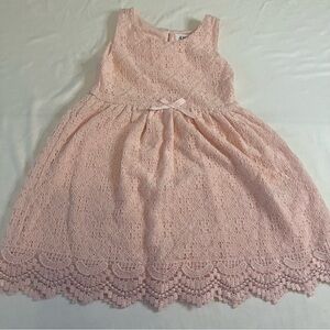 H&M Blush Lace Formal Kids Dress